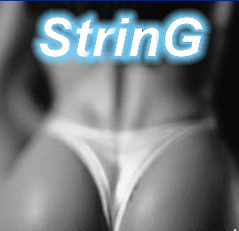 string